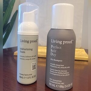 Living Proof Full Texturizing Hair Foam & Dry Shampoo, Travel Size